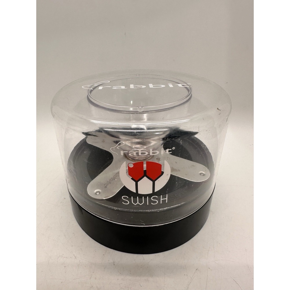 Rabbit Swish On-Glass Red Wine Aerator Metrokane 6150 Case Tested Working